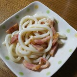 ベーコンうどん